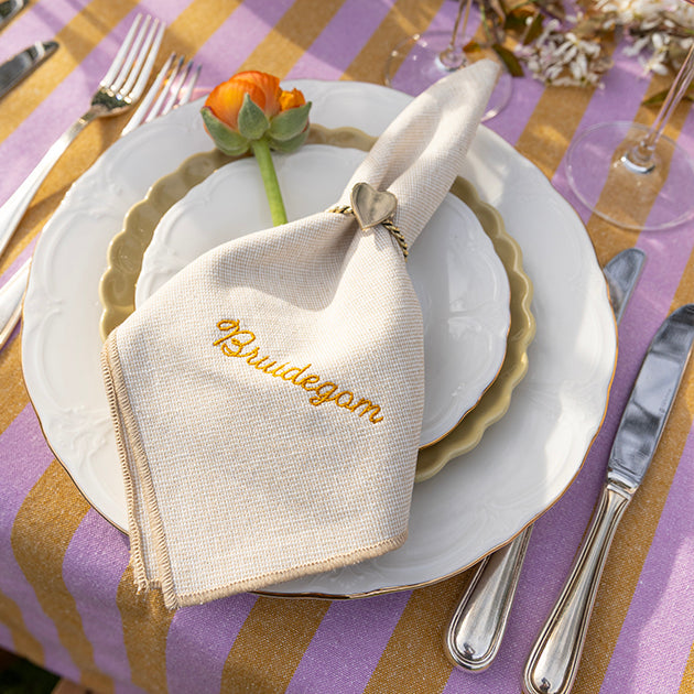 Dinerbord Goudluster