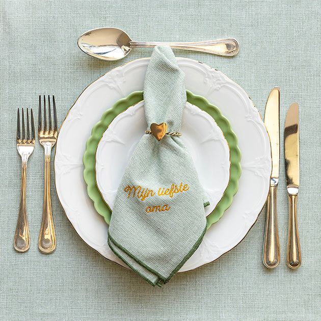 Cadeauset Olijfgroen