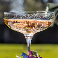 Champagnecoupe graveren