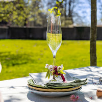 Gepersonaliseerd champagneglas flute met naam